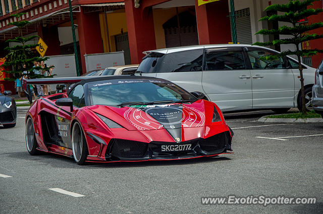Lamborghini Gallardo spotted in Genting Highland, Malaysia