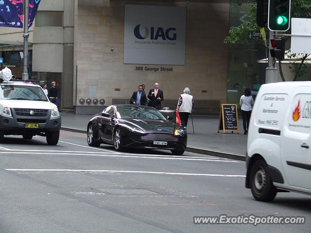Aston Martin Vantage spotted in Sydney, Australia