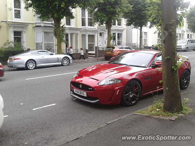 Jaguar XKR-S spotted in Swansea, United Kingdom