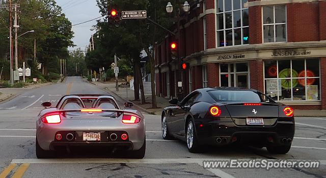 Porsche Carrera GT spotted in Chagrin Falls, Ohio