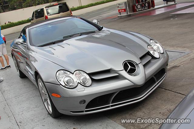 Mercedes SLR spotted in Makati City, Philippines