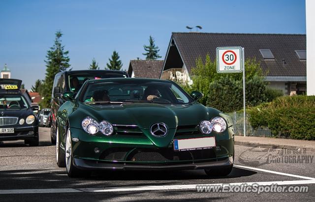 Mercedes SLR spotted in Hockenheim, Germany