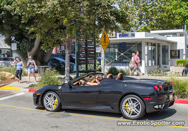 Ferrari F430 spotted in Malibu, California