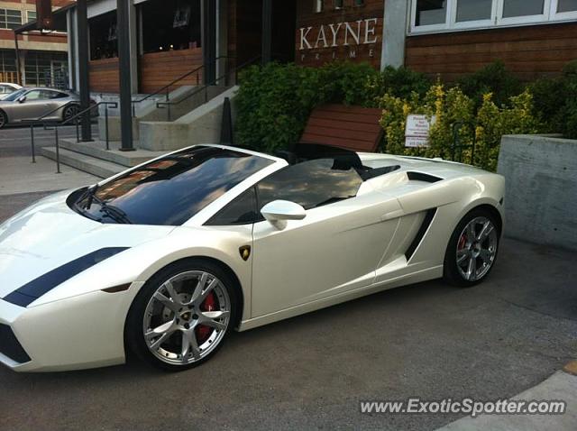 Lamborghini Gallardo spotted in Nashville, Tennessee
