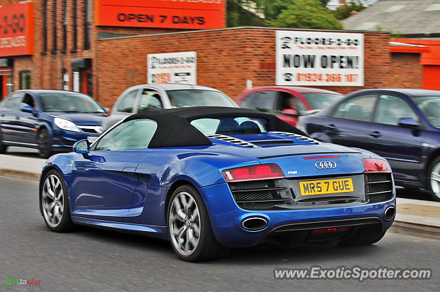 Audi R8 spotted in Wakefield, United Kingdom