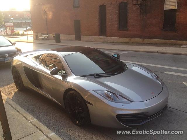 Mclaren MP4-12C spotted in Columbus, Ohio