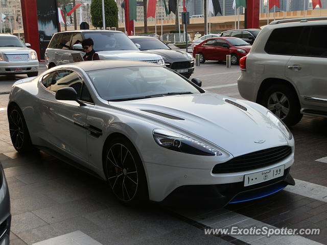 Aston Martin Vanquish spotted in Dubai, United Arab Emirates