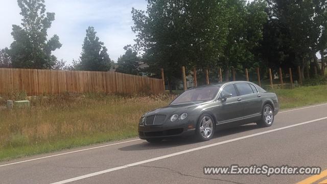Bentley Continental spotted in Littleton, Colorado