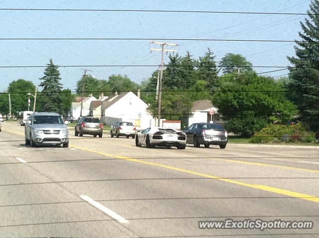 Lamborghini Aventador spotted in Southfield, Michigan