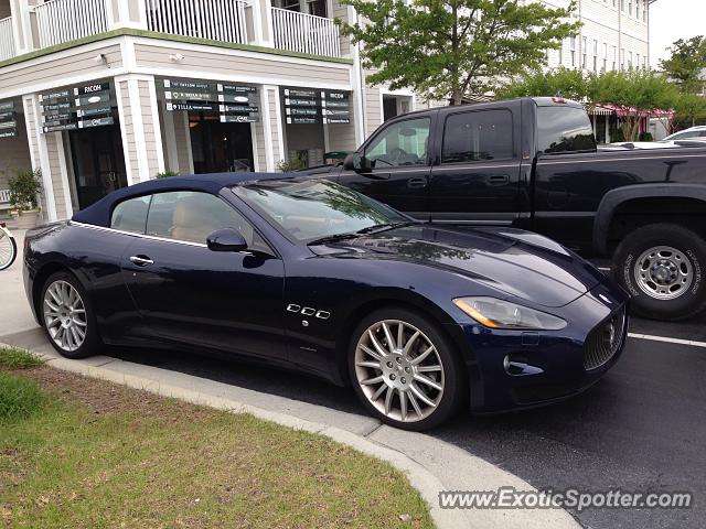 Maserati GranCabrio spotted in Wilmington, North Carolina