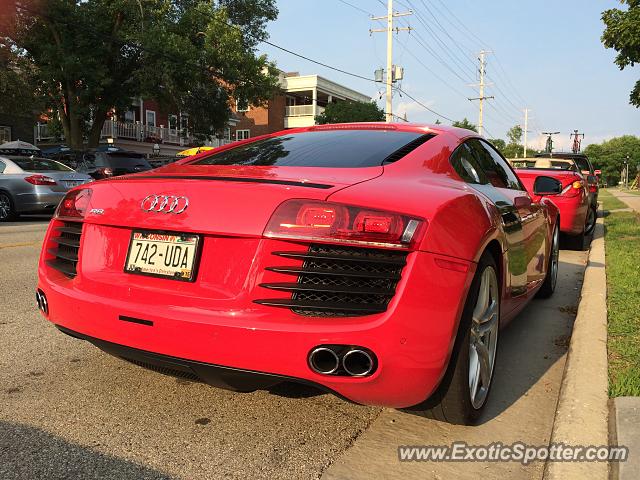 Audi R8 spotted in Delafield, Wisconsin