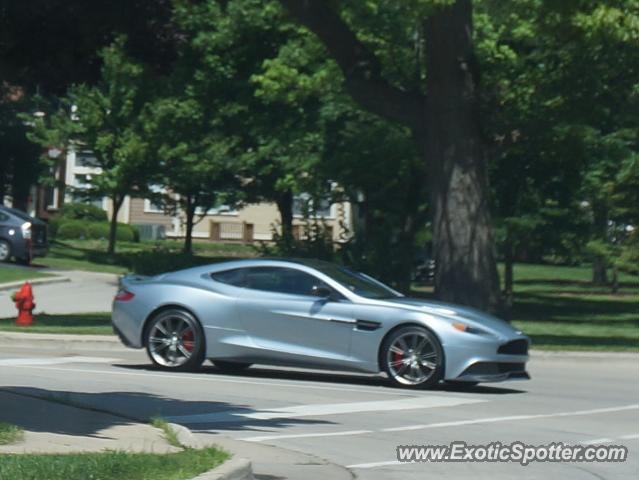 Aston Martin Vanquish spotted in Northbrook, Illinois