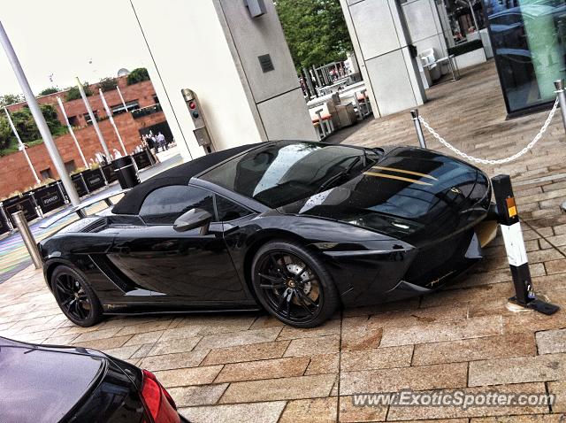 Lamborghini Gallardo spotted in Liverpool, United Kingdom