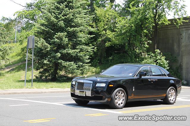 Rolls Royce Ghost spotted in Greenwich, Connecticut