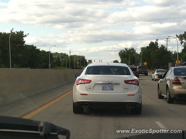 Maserati Ghibli spotted in Southfield, Michigan