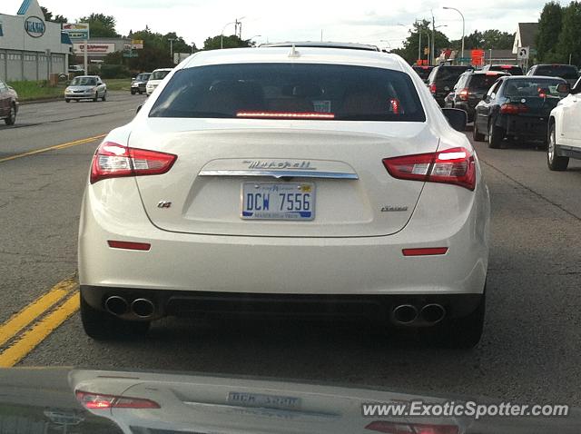 Maserati Ghibli spotted in Southfield, Michigan