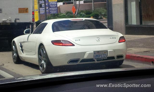 Mercedes SLS AMG spotted in Los Angeles, California