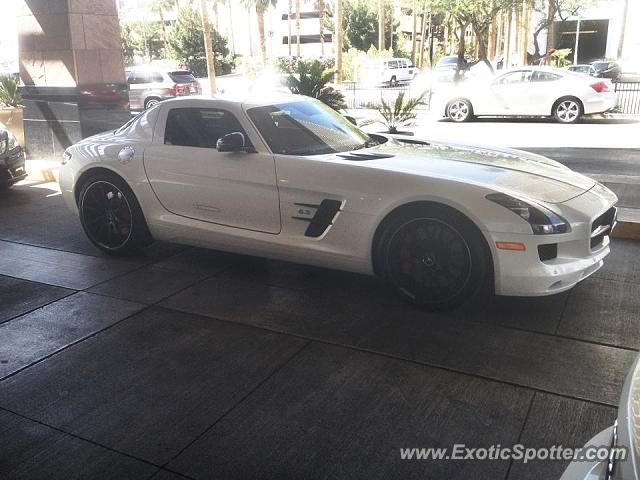 Mercedes SLS AMG spotted in Las Vegas, Nevada