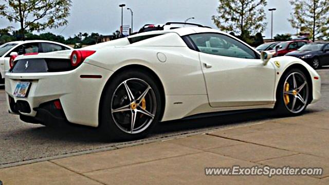 Ferrari 458 Italia spotted in Cincinnati, Ohio