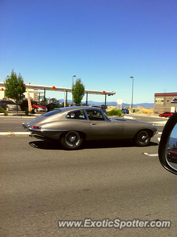 Jaguar E-Type spotted in Medford, Oregon