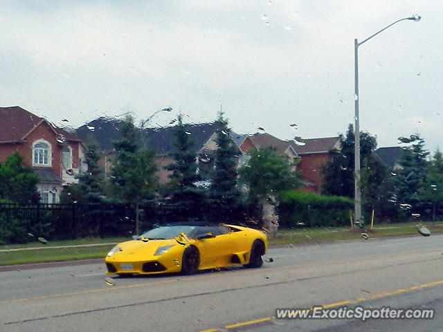 Lamborghini Murcielago spotted in Vaughan, Ontario, Canada