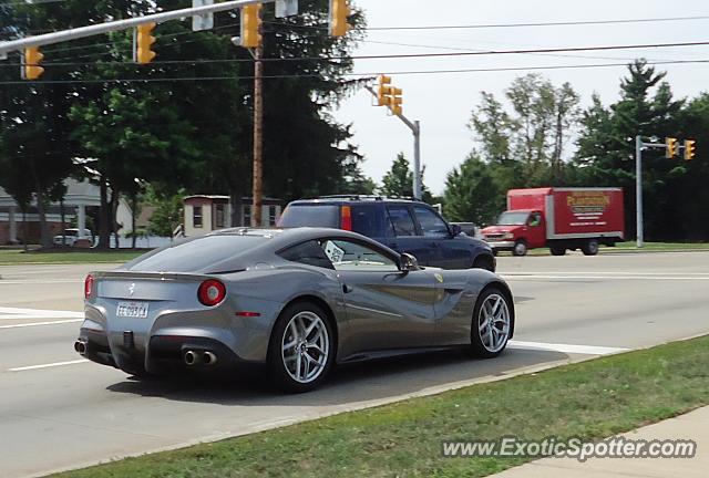 Ferrari F12 spotted in North Olmsted, Ohio