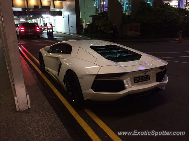Lamborghini Aventador spotted in Kuala Lumpur, Malaysia