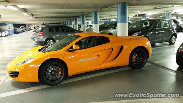 Mclaren MP4-12C spotted in St Raphael, France