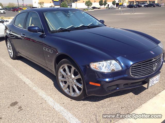 Maserati Quattroporte spotted in El Paso, Texas