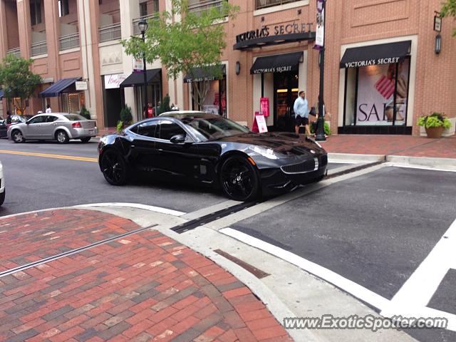Fisker Karma spotted in Atlanta, Georgia