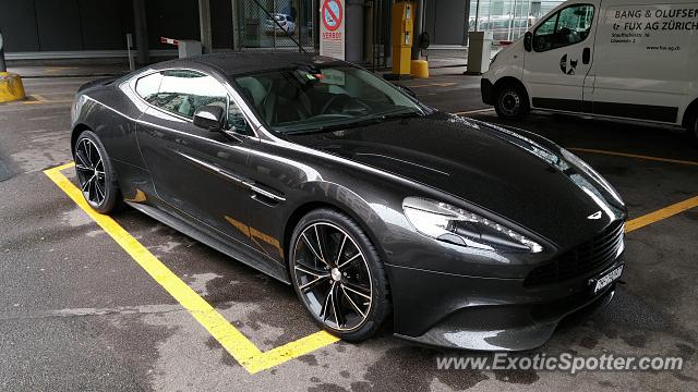 Aston Martin Vanquish spotted in Zurich, Switzerland