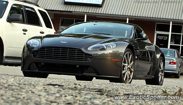 Aston Martin Vantage spotted in Raleigh, North Carolina
