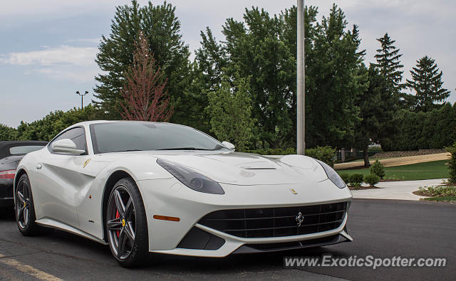 Ferrari F12 spotted in Milwaukee, Wisconsin