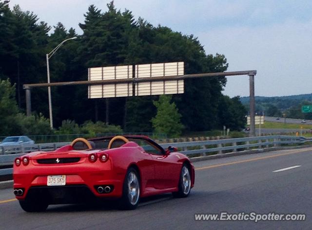 Ferrari F430 spotted in Hudson, New Hampshire