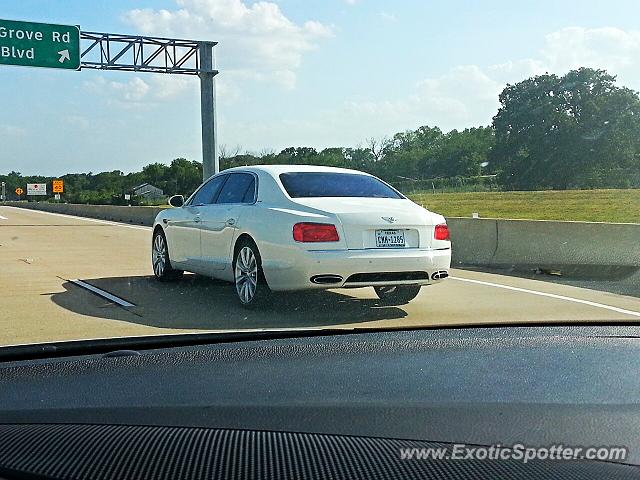 Bentley Continental spotted in Irving, Texas