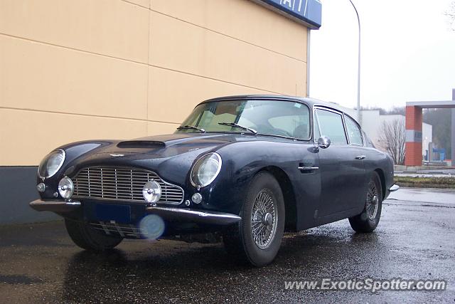Aston Martin DB6 spotted in Boortmeerbeek, Belgium