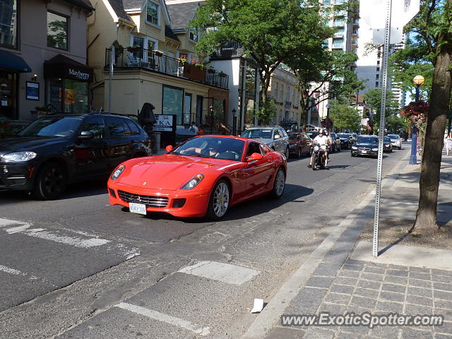 Ferrari 599GTB spotted in Toronto, Canada
