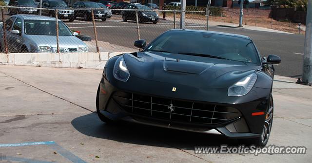 Ferrari F12 spotted in Newport Beach, California