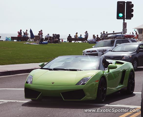 Lamborghini Gallardo spotted in Newport Beach, California