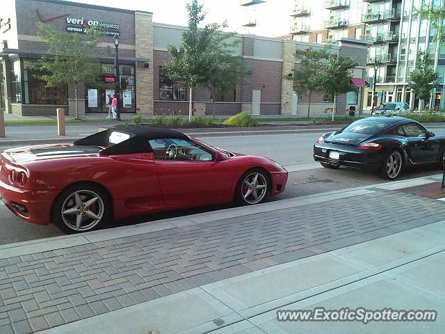 Ferrari 360 Modena spotted in St Louis Park, Minnesota