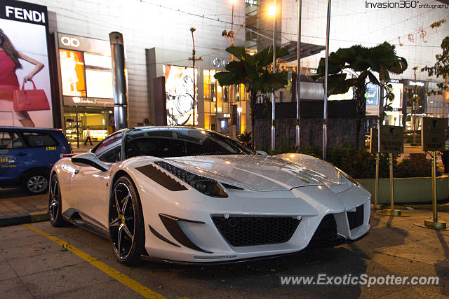 Ferrari 458 Italia spotted in Kuala Lumpur, Malaysia