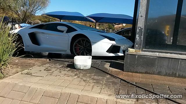 Lamborghini Aventador spotted in Johannesburg, South Africa