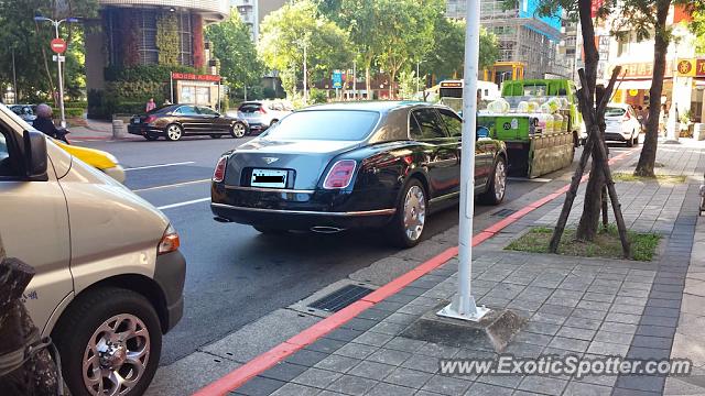 Bentley Mulsanne spotted in Taipei, Taiwan