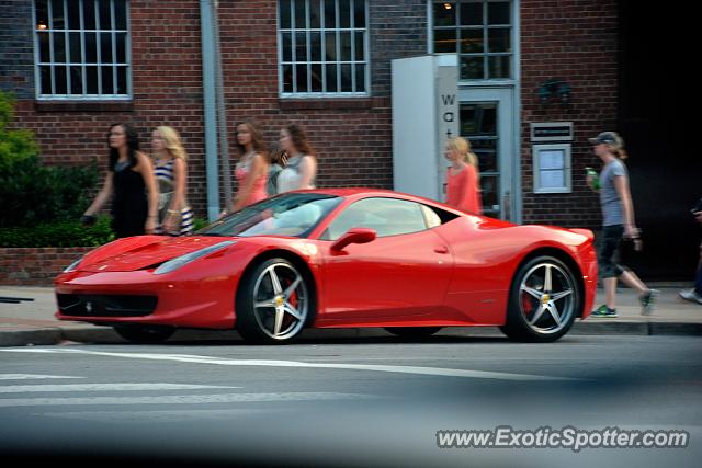 Ferrari 458 Italia spotted in Nashville, Tennessee
