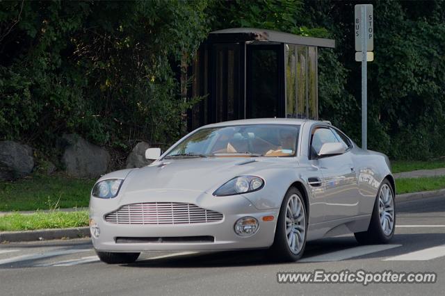 Aston Martin Vanquish spotted in Greenwich, Connecticut