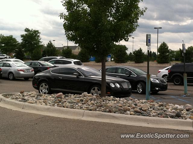 Bentley Continental spotted in Troy, Michigan