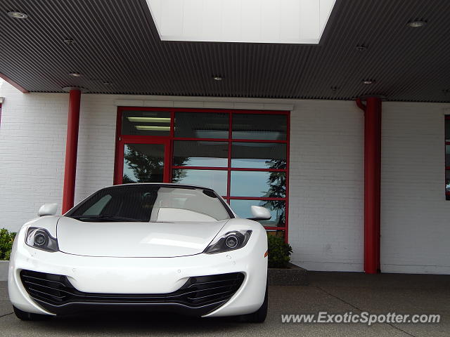 Mclaren MP4-12C spotted in Tacoma, Washington