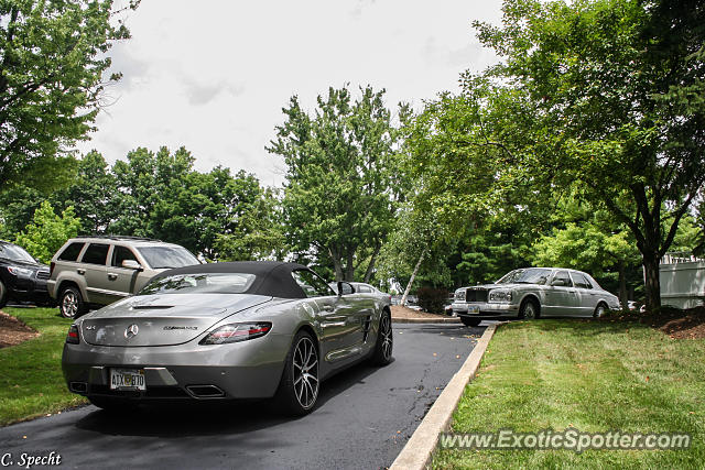 Mercedes SLS AMG spotted in Canton, Ohio
