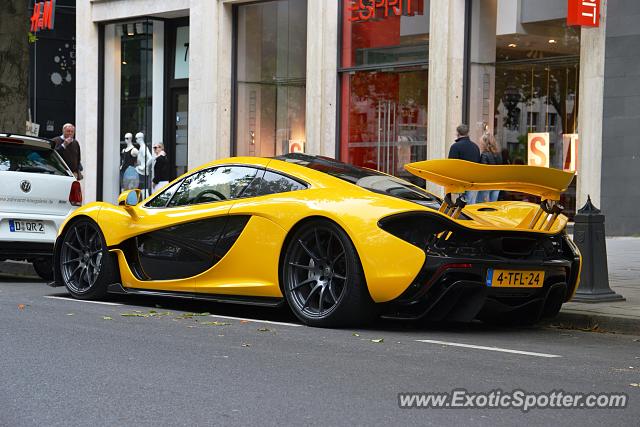 Mclaren P1 spotted in Düsseldorf, Germany