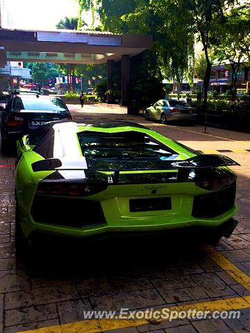 Lamborghini Aventador spotted in Singapore, Singapore